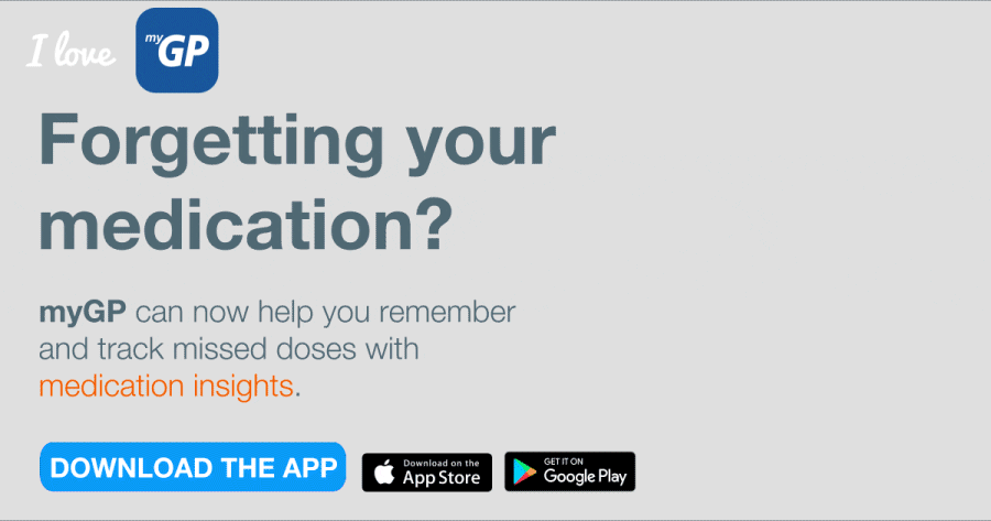 Forgetting your medication? myGP can now help you remember and track missed doses with medication insights